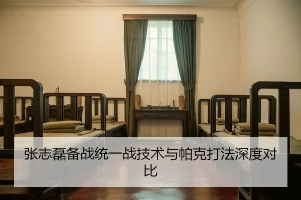 张志磊备战统一战技术与帕克打法深度对比